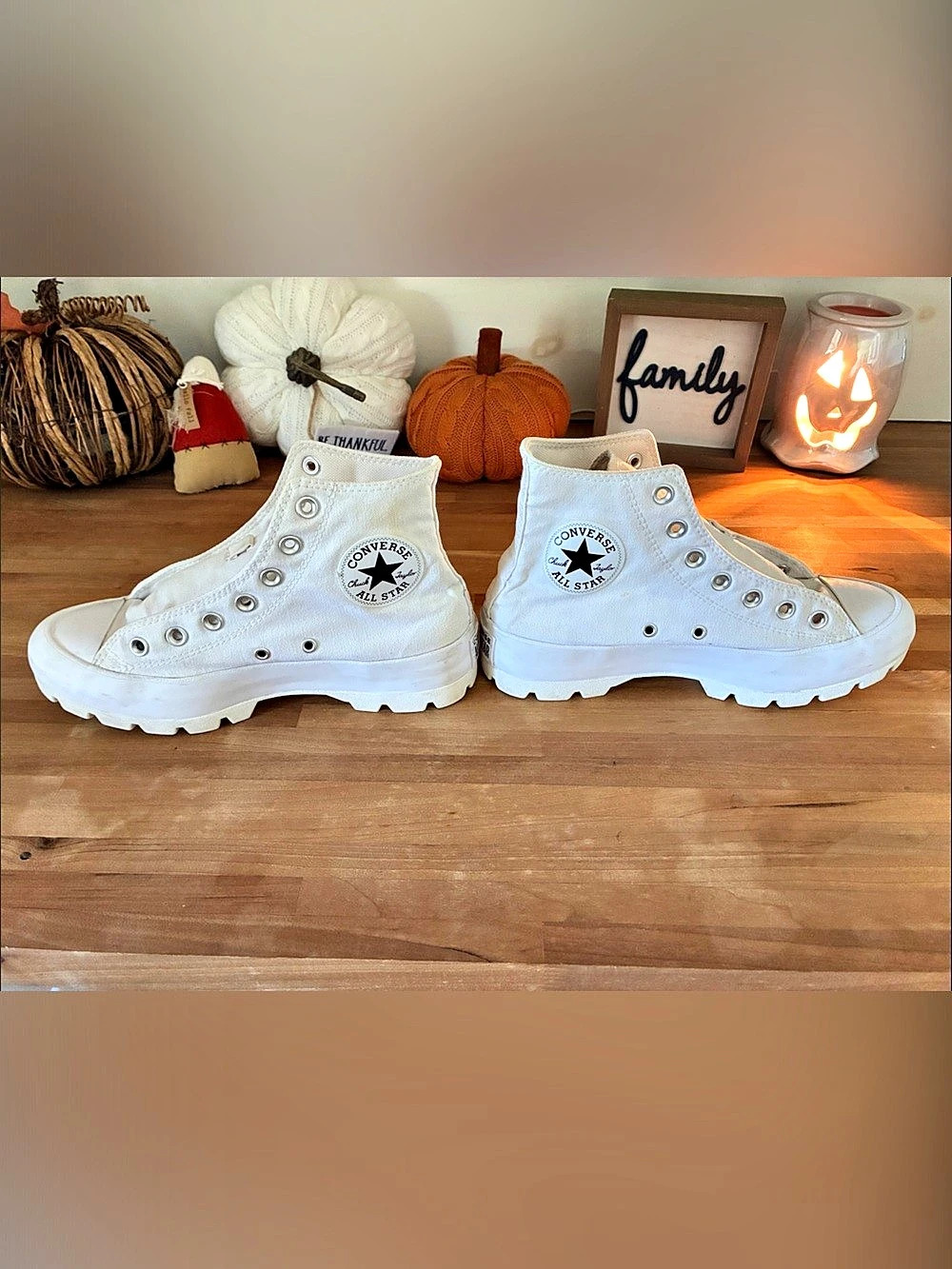 Converse Chuck Taylor All Star Lugged High Top Sneakers (shoelaces INCLUDED)